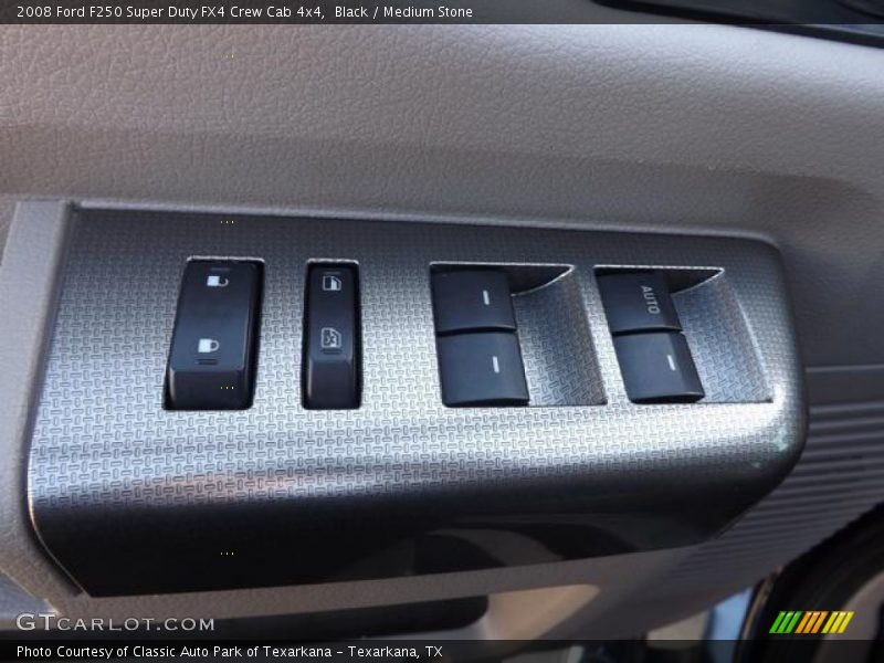 Black / Medium Stone 2008 Ford F250 Super Duty FX4 Crew Cab 4x4