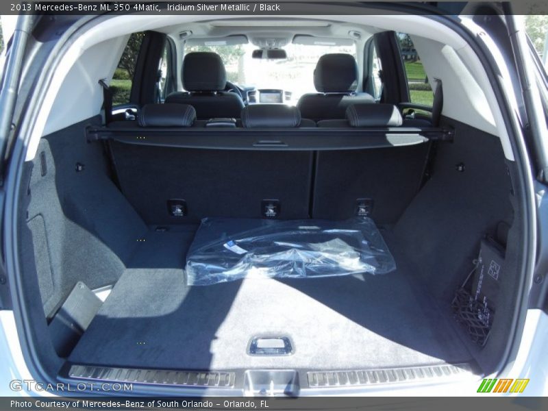 Iridium Silver Metallic / Black 2013 Mercedes-Benz ML 350 4Matic