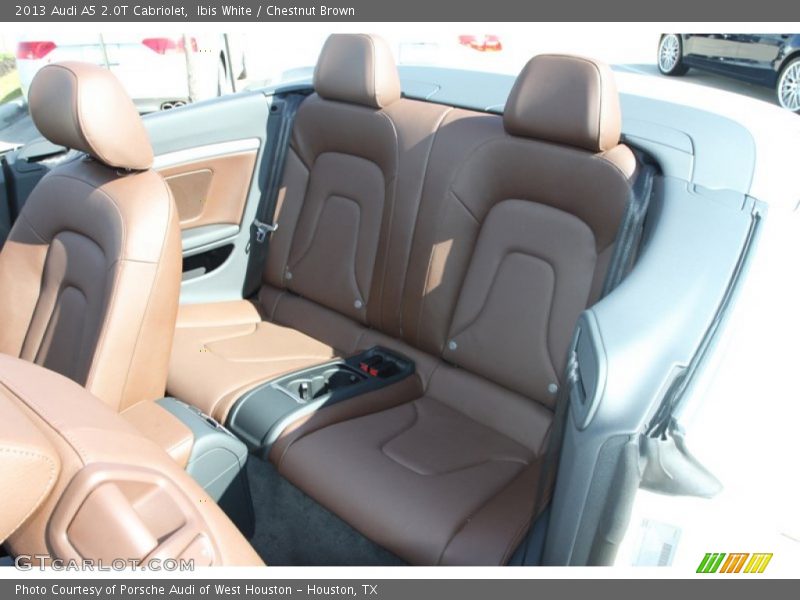 Rear Seat of 2013 A5 2.0T Cabriolet