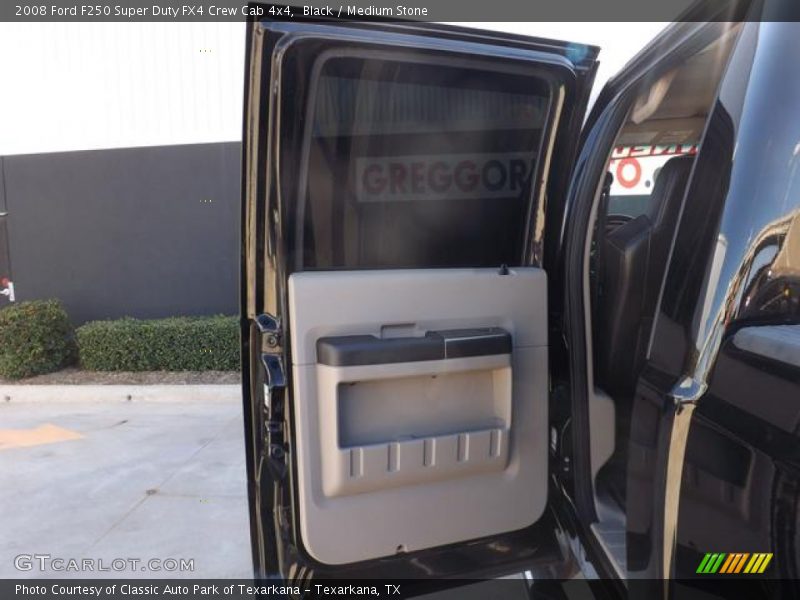 Black / Medium Stone 2008 Ford F250 Super Duty FX4 Crew Cab 4x4