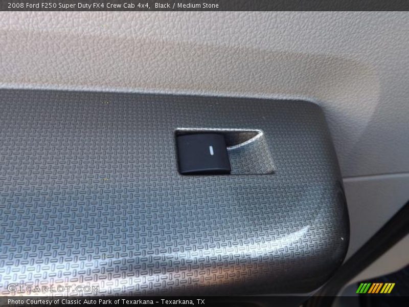 Black / Medium Stone 2008 Ford F250 Super Duty FX4 Crew Cab 4x4
