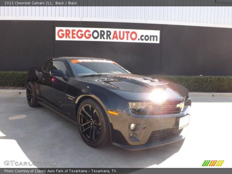Black / Black 2013 Chevrolet Camaro ZL1