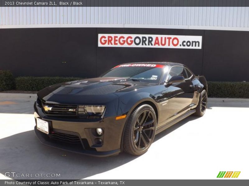 Black / Black 2013 Chevrolet Camaro ZL1