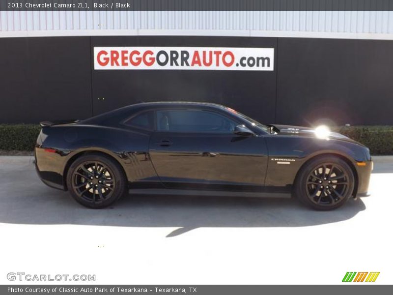 Black / Black 2013 Chevrolet Camaro ZL1