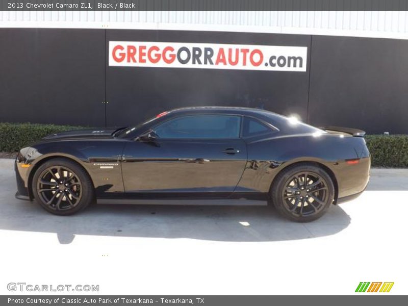 Black / Black 2013 Chevrolet Camaro ZL1