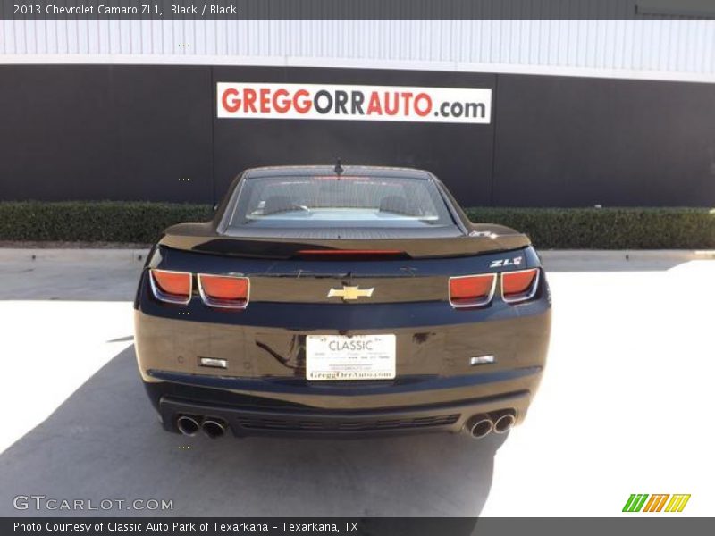 Black / Black 2013 Chevrolet Camaro ZL1