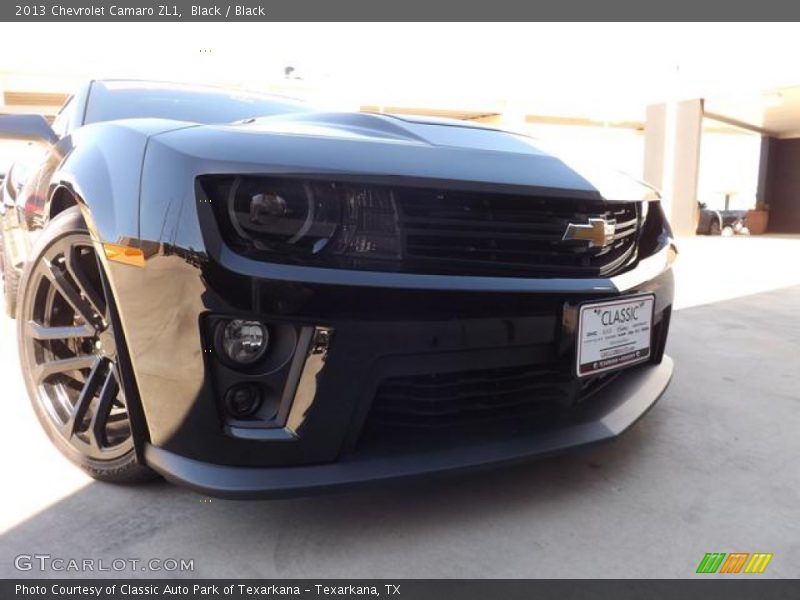 Black / Black 2013 Chevrolet Camaro ZL1