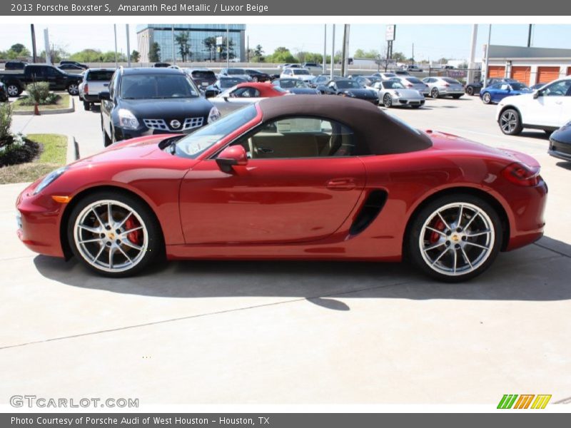  2013 Boxster S Amaranth Red Metallic