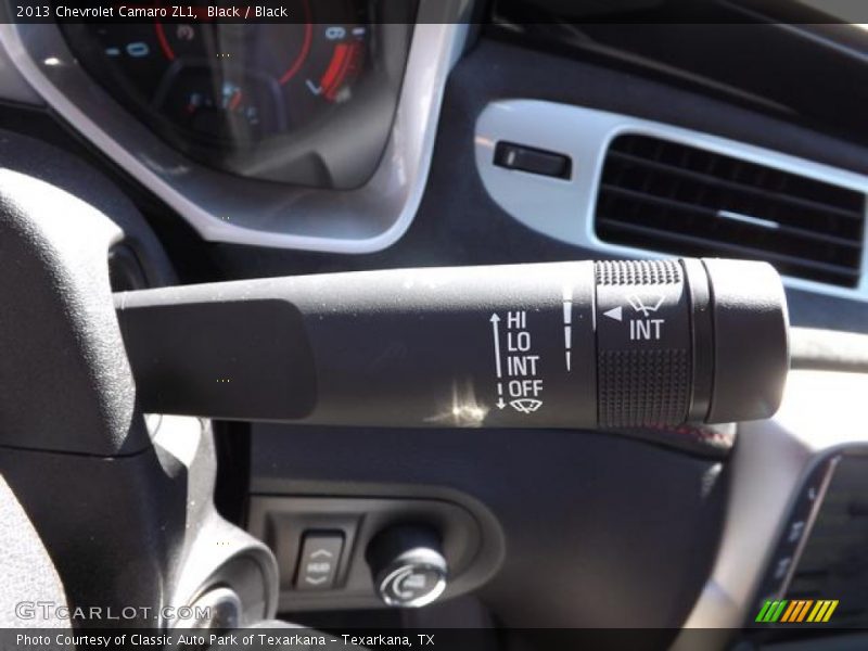 Controls of 2013 Camaro ZL1