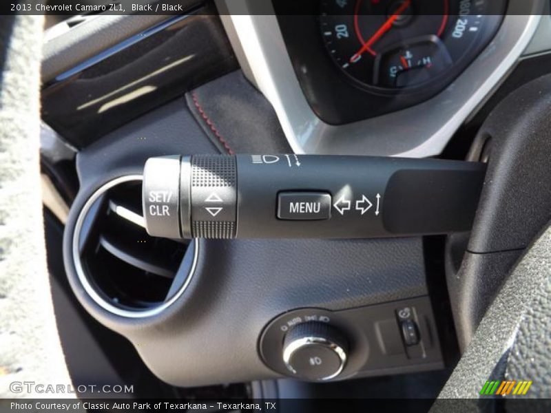 Controls of 2013 Camaro ZL1