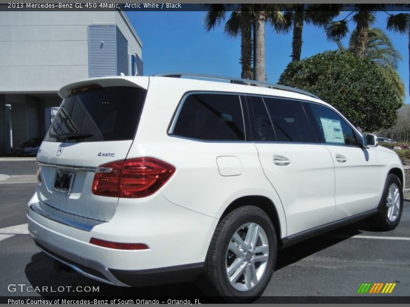 Arctic White / Black 2013 Mercedes-Benz GL 450 4Matic