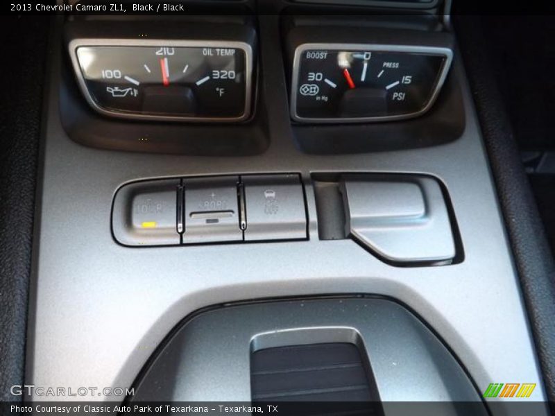 Controls of 2013 Camaro ZL1