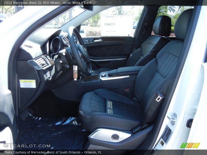 Arctic White / Black 2013 Mercedes-Benz GL 450 4Matic