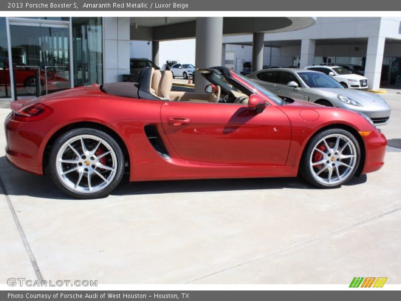  2013 Boxster S Amaranth Red Metallic