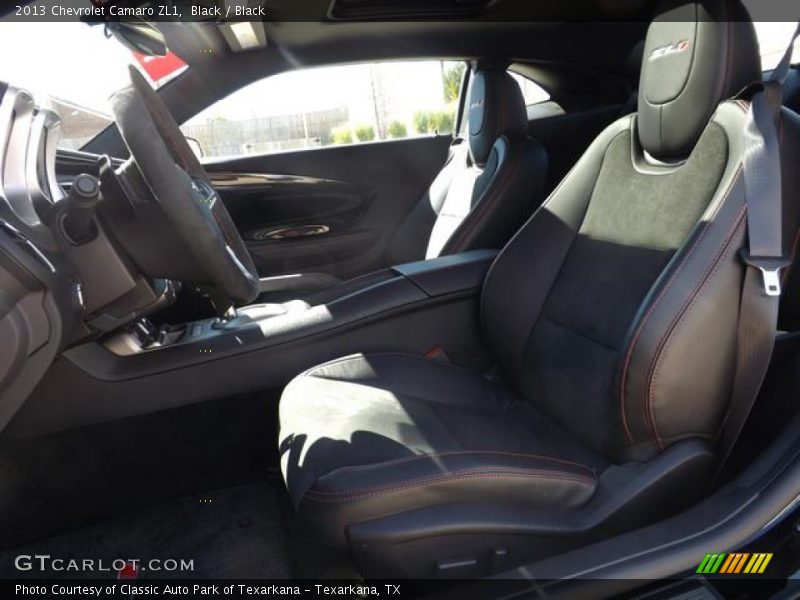 Front Seat of 2013 Camaro ZL1