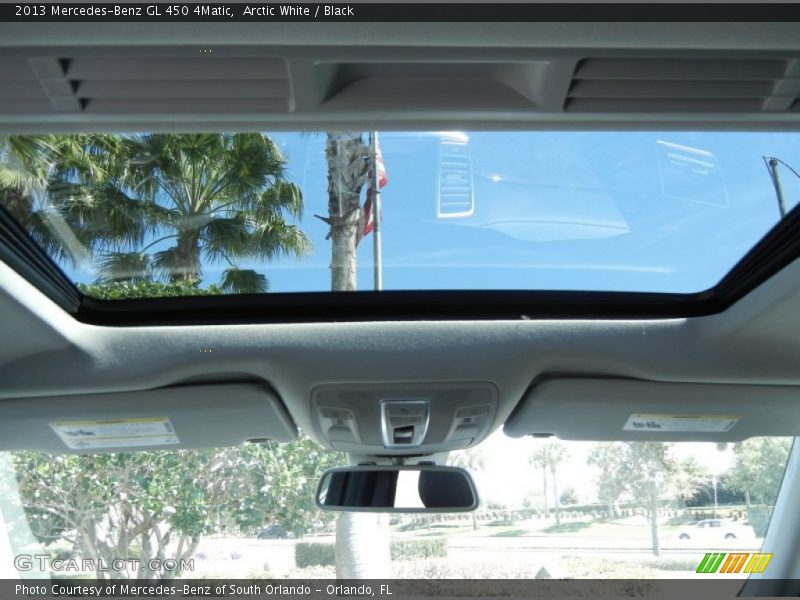Arctic White / Black 2013 Mercedes-Benz GL 450 4Matic
