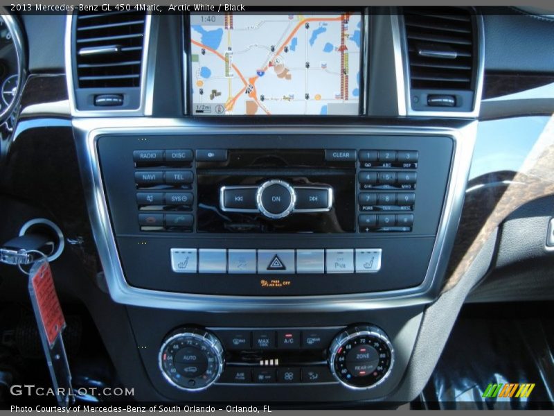 Arctic White / Black 2013 Mercedes-Benz GL 450 4Matic