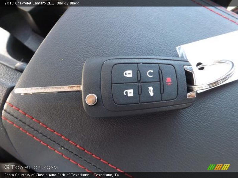 Keys of 2013 Camaro ZL1