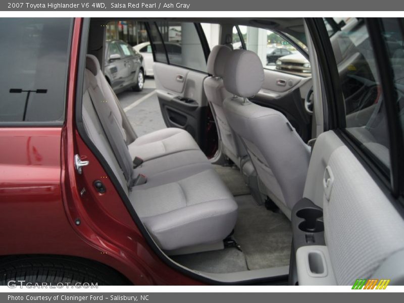 Salsa Red Pearl / Ash Gray 2007 Toyota Highlander V6 4WD