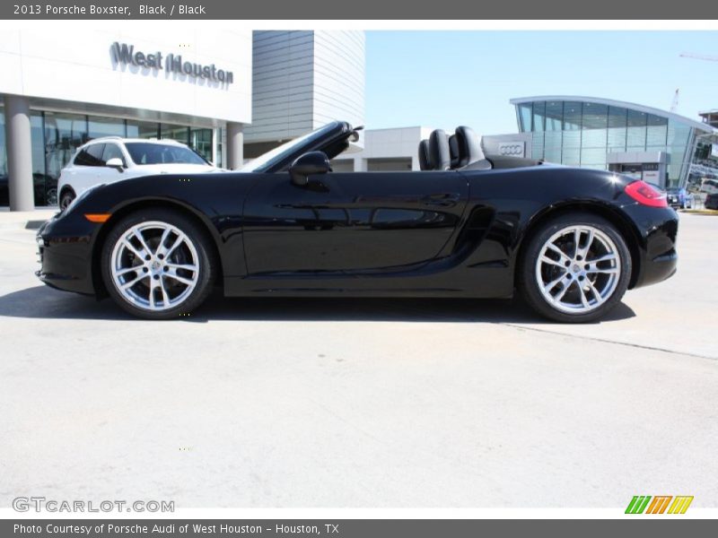 Black / Black 2013 Porsche Boxster