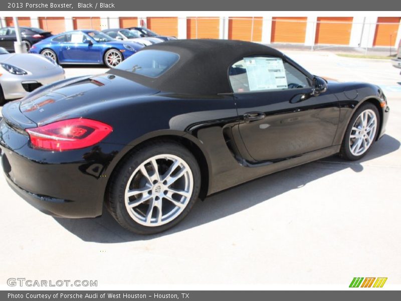 Black / Black 2013 Porsche Boxster