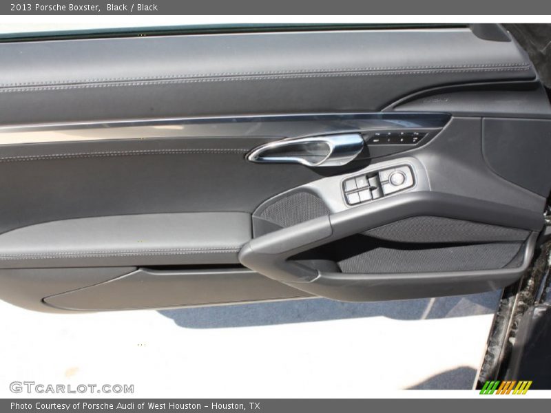 Black / Black 2013 Porsche Boxster