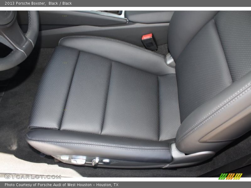 Front Seat of 2013 Boxster 