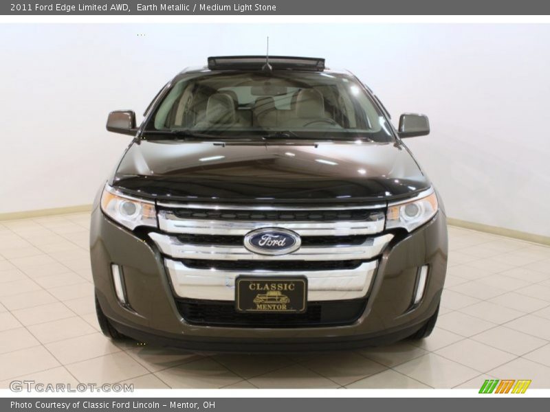 Earth Metallic / Medium Light Stone 2011 Ford Edge Limited AWD