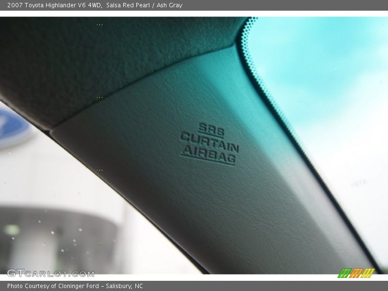 Salsa Red Pearl / Ash Gray 2007 Toyota Highlander V6 4WD