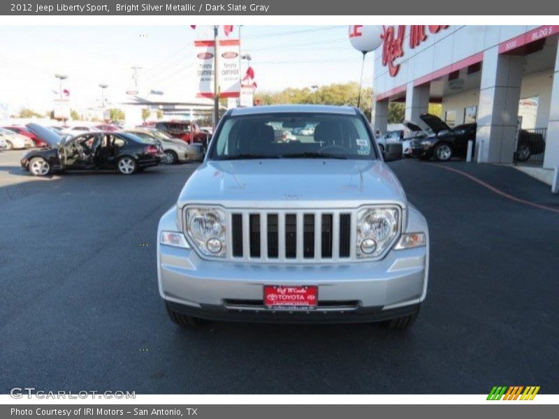 Bright Silver Metallic / Dark Slate Gray 2012 Jeep Liberty Sport
