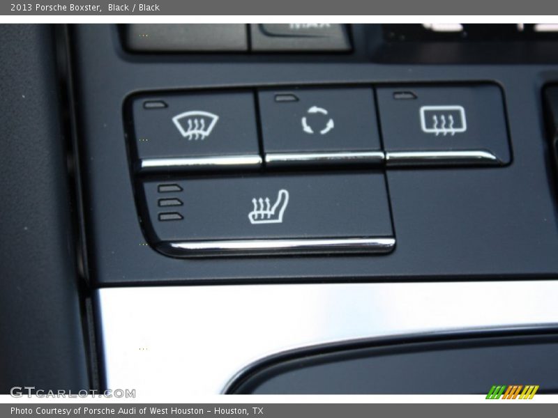 Controls of 2013 Boxster 