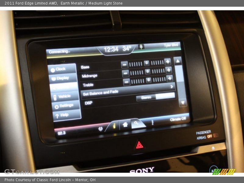Earth Metallic / Medium Light Stone 2011 Ford Edge Limited AWD