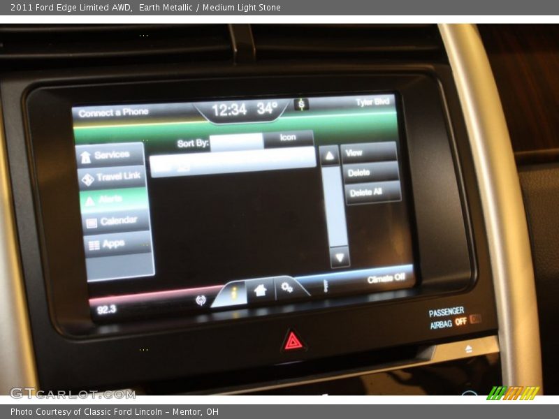 Earth Metallic / Medium Light Stone 2011 Ford Edge Limited AWD