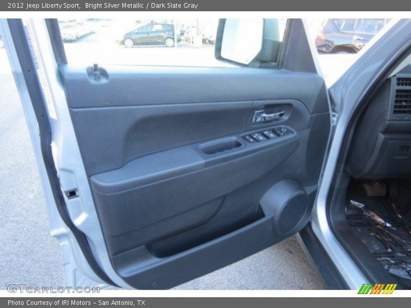 Bright Silver Metallic / Dark Slate Gray 2012 Jeep Liberty Sport