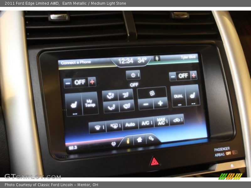 Earth Metallic / Medium Light Stone 2011 Ford Edge Limited AWD