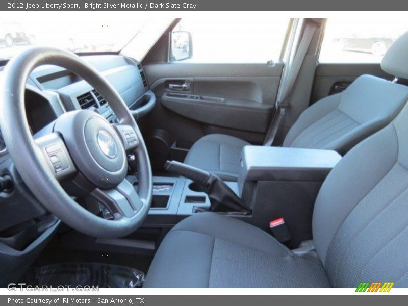 Bright Silver Metallic / Dark Slate Gray 2012 Jeep Liberty Sport