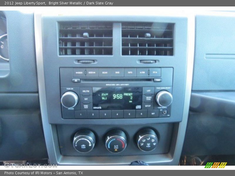 Bright Silver Metallic / Dark Slate Gray 2012 Jeep Liberty Sport