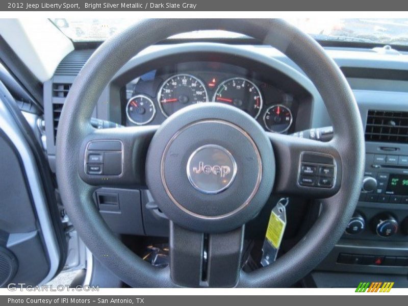 Bright Silver Metallic / Dark Slate Gray 2012 Jeep Liberty Sport
