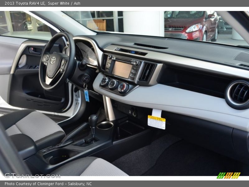 Super White / Ash 2013 Toyota RAV4 LE
