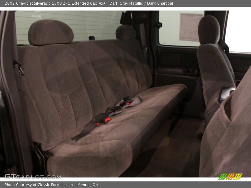 Dark Gray Metallic / Dark Charcoal 2003 Chevrolet Silverado 1500 Z71 Extended Cab 4x4