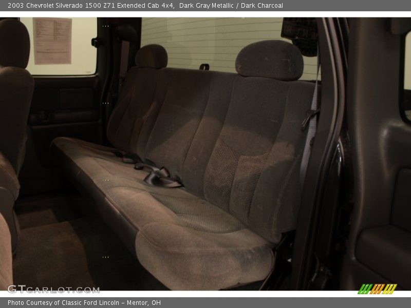 Dark Gray Metallic / Dark Charcoal 2003 Chevrolet Silverado 1500 Z71 Extended Cab 4x4