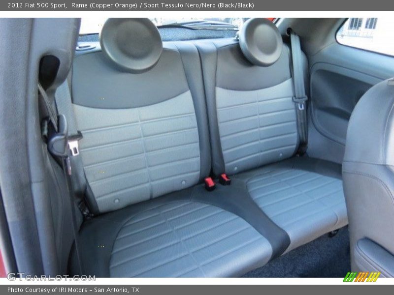 Rear Seat of 2012 500 Sport