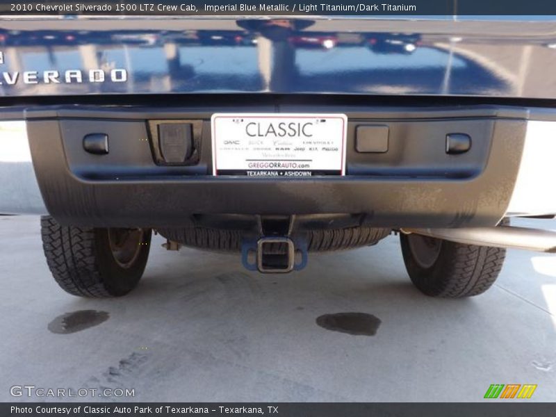 Imperial Blue Metallic / Light Titanium/Dark Titanium 2010 Chevrolet Silverado 1500 LTZ Crew Cab