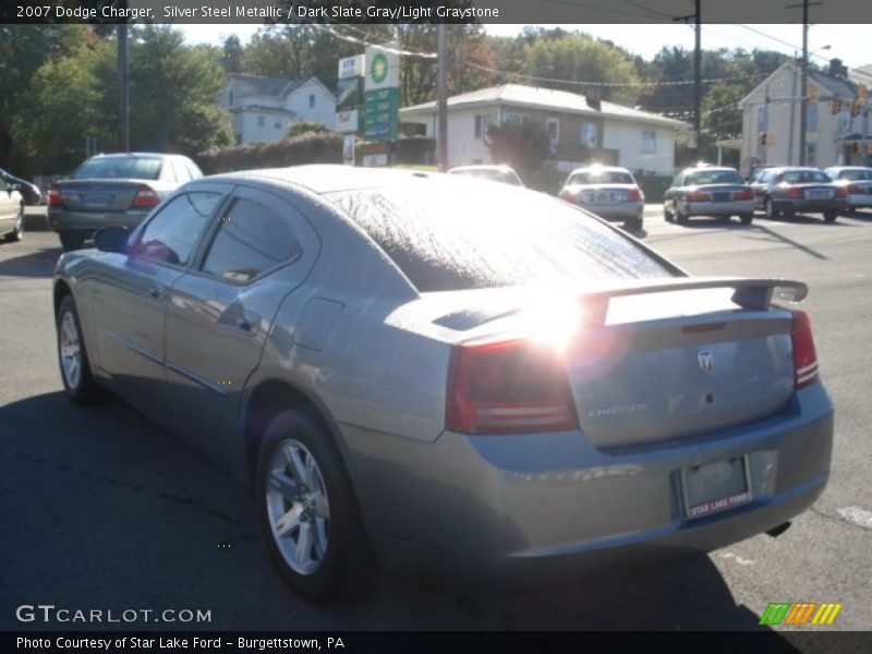 Silver Steel Metallic / Dark Slate Gray/Light Graystone 2007 Dodge Charger