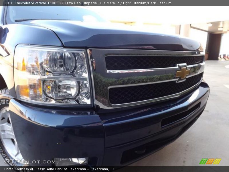 Imperial Blue Metallic / Light Titanium/Dark Titanium 2010 Chevrolet Silverado 1500 LTZ Crew Cab