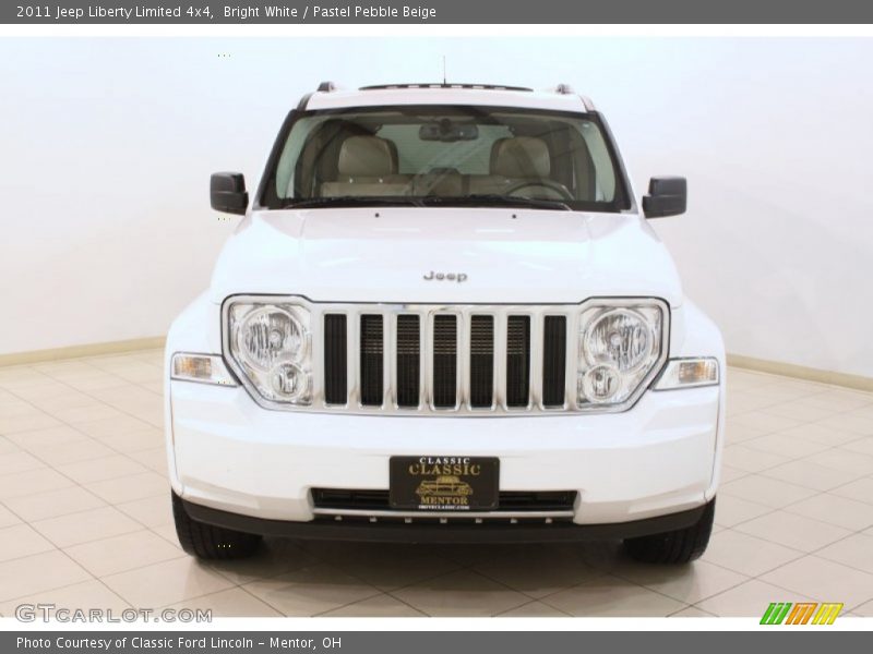 Bright White / Pastel Pebble Beige 2011 Jeep Liberty Limited 4x4
