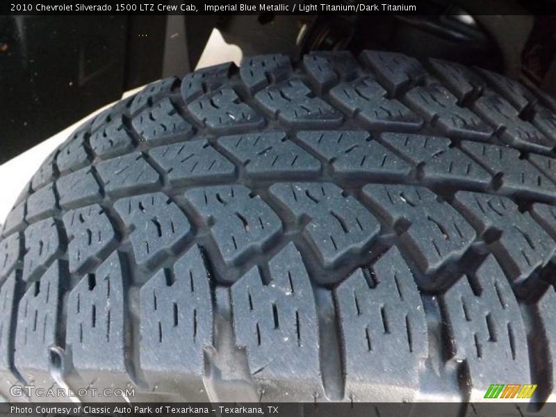 Imperial Blue Metallic / Light Titanium/Dark Titanium 2010 Chevrolet Silverado 1500 LTZ Crew Cab