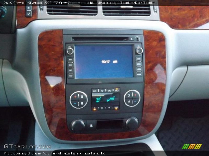 Imperial Blue Metallic / Light Titanium/Dark Titanium 2010 Chevrolet Silverado 1500 LTZ Crew Cab