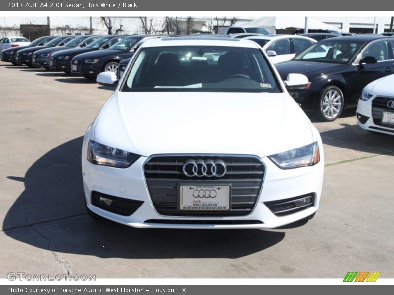 Ibis White / Black 2013 Audi A4 2.0T Sedan