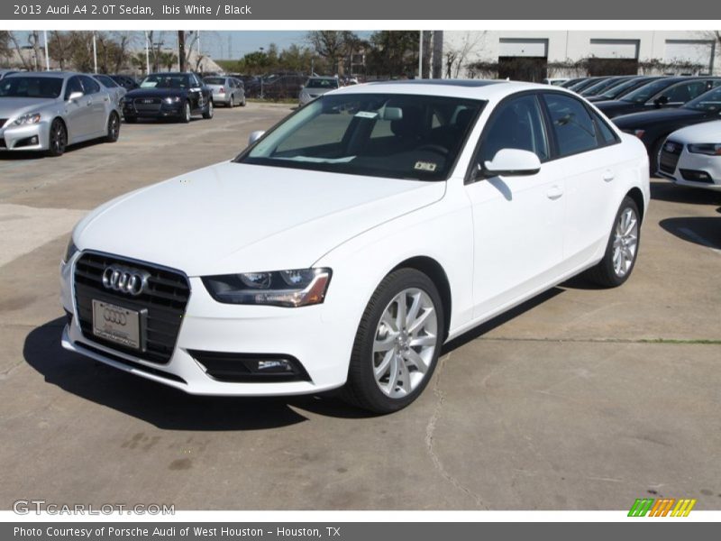 Ibis White / Black 2013 Audi A4 2.0T Sedan